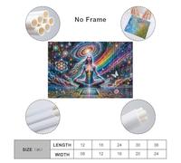 sinyumoney Chipped in Quantum Wall Canvas for Living Room for Living Room Bedroom Kitchen Hallway Stairs Artwork 20x30inch(50x75cm)