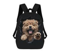 sinyumoney Chow Chow Backpack School Bag Water Resistant School Bag Business Backpack for Girls Boys Teenage 17inch