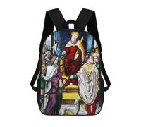 sinyumoney Christ Before Herod School Backpack Water Resistant Travel Backpack Computer Bag for Girls Boys Teenage 17inch