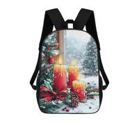 sinyumoney Christmas Windowsill Funny Backpack School Bag Secondary Causal Travel High School Bags for School/Work/Travel 17inch