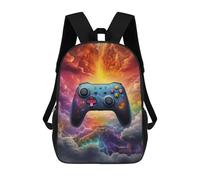 sinyumoney Cloudy Gaming Paradise School Backpack Work Business College School for Campus Outdoor Travel Sports 17inch