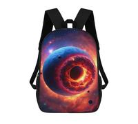 sinyumoney Collision Course Backpacks Kids School Backpack School Bag 3D Printed School Bag for Boys Elementary And Middle School Students 17inch