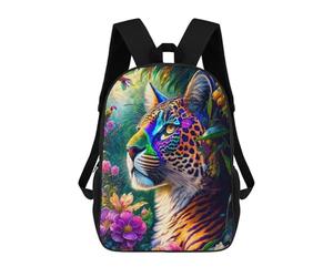 sinyumoney Colorful Amazon Jaguar School Bags Water Resistant Travel Backpack Computer Bag for Teenage Girls Boys Women Men 17inch