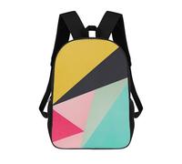 sinyumoney Colorful And Abstract 03 School Backpack Schoolbags For Girls Boys Backpack With Pocket Fashion School Bag Kids Backpack 17inch