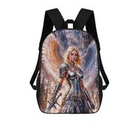 sinyumoney Colorful Archangel School Backpack Lightweight Schoolbag Dayback Bookbag College for Teenage Girls Boys Women Men 17inch