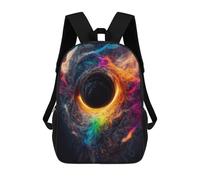 sinyumoney Colorful Cosmic Vortex Backpack School Computer Rucksack for School/Work/Travel for Boys/Girls/Teenagers 17inch