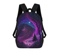 sinyumoney Colorful Earth Backpacks Kids School Backpack School Bag 3D Printed School Bag for Boys Elementary And Middle School Students 17inch