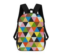 sinyumoney Colorful Figures 1 Backpack 3D Printed School Bag For Boys High Capacity Travel Backpacks Book Bags Boys School Bag Mochila 17inch