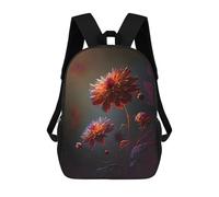 sinyumoney Colorful Flowers 685 School Backpack Water Resistant Computer Rucksack- Perfect for Travel, Work And Daily Use 17inch