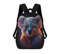 sinyumoney Colorful Koala Art Print Rucksack Computer Rucksack for School/Work/Travel for Camping Outdoor Adventures And Daily Travel 17inch