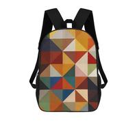 sinyumoney Colorful Pattern C Backpack School Lightweight Schoolbag Dayback Bookbag College for Men, Women & Teenage Boys 17inch