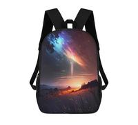 sinyumoney Comet Storm Serenity Backpack School Bag School Secondary High School College Backpack Travel for Boys/Girls/Teenagers 17inch