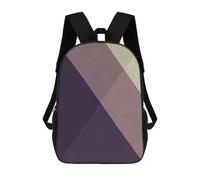 sinyumoney Conceptual Geometry III Daypack Casual Backpacks School Bag For Girls Boys High College Teenagers Rucksack Men Women Travel Laptop Rucksack College Bookbag 17inch