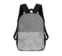 sinyumoney Conceptual Textures 01 Children's School Backpack 3D Printed for Kids Travel Rucksacks Book Bags for Boys Elementary School Students 17inch