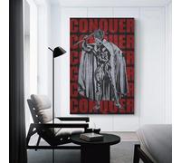 sinyumoney CONQUER Ronnie Mr Olympia Gym Motivation Art Work for Home Walls Wall Decor Ready to Hang for Bathroom Toilet Decor Large Canvas Wall Art for Living Room 12x18inch(30x45cm)