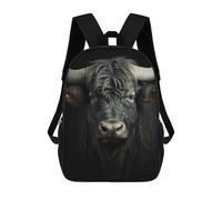 sinyumoney Cool Yak Animal Portrait School Backpack Work Laptop Backpack Rucksack Bag for Teenage Girls Boys Women Men 17inch