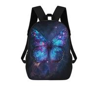 sinyumoney Cosmic Butterfly Art Print-4 Rucksack School Secondary High School College Backpack Travel for Campus Outdoor Travel Sports 17inch