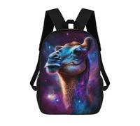 sinyumoney Cosmic Camel Portrait-2 Backpack School Bag Business Durable Laptop Bag for Boys/Girls/Teenagers 17inch