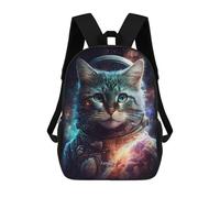 sinyumoney Cosmic Cat in Space Suit-3 Rucksack Water Resistant Computer Rucksack for Campus Outdoor Travel Sports 17inch