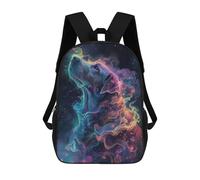 sinyumoney Cosmic Dog Backpack School Bag Lightweight Schoolbag Dayback Bookbag College for Men/Women 17inch