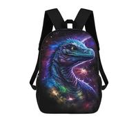 sinyumoney Cosmic Dragon Art Print-13 School Backpack Water Resistant School Bag Business Backpack for Men/Women 17inch