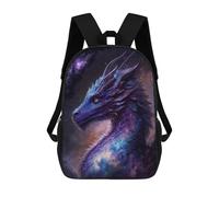 sinyumoney Cosmic Dragon Art Print-17 Rucksack Water Resistant Computer Rucksack for Campus Outdoor Travel Sports 17inch