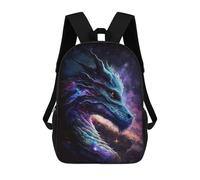 sinyumoney Cosmic Dragon Art Print-20 Backpack School Lightweight Airport College Students Back Pack for School/Work/Travel 17inch