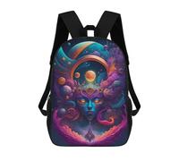 sinyumoney Cosmic Dreamscape -7 Backpack School Lightweight Casual Daypack School Backpacks for Teenage Girls Boys Women Men 17inch