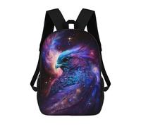 sinyumoney Cosmic Eagle Art Print-2 Backpack School Lightweight Airport College Students Back Pack for Girl, Teen Girls 17inch