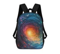sinyumoney Cosmic Energy Swirl-3 Rucksack Rucksack Casual Daypacks School Work Travel Bag for Men, Women & Teenage Boys 17inch