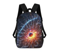 sinyumoney Cosmic Explosion Backpacks Kids Student Schoolbag 3D Printed Backpacks Elementary And Middle School Students Backpacks for Boys Girls 17inch