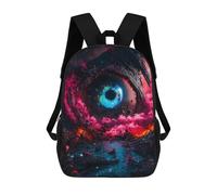 sinyumoney Cosmic Eye Landscape Backpack School Bag Water Resistant Computer Rucksack for Campus Outdoor Travel Sports 17inch