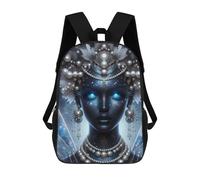 sinyumoney Cosmic Fairy with Pearl Jewelry Backpack School Travel College Rucksack Backpacks for Men, Women & Teenage Boys 17inch