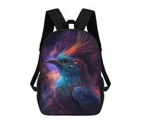 sinyumoney Cosmic Feathered Beast-1 Backpack School Bag Fashion Stationery Backpack Waterproof Casual Daypacks- Perfect for Travel, Work And Daily Use 17inch