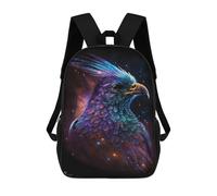 sinyumoney Cosmic Feathered Beast-3 School Backpack Lightweight Schoolbag Dayback Bookbag College for Camping Outdoor Adventures And Daily Travel 17inch