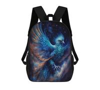 sinyumoney Cosmic Feathered Beast-9 Children's Backpacks School Backpack 3D Printed for Kids Travel Rucksacks Book Bags Kids 17inch School Bag