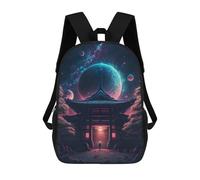 sinyumoney Cosmic Gateway Backpacks 3D Printed Kids School Backpack Outdoor Casual Daypack Fashion Casual Children Backpacks Cute Travel Bags 17inch