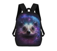sinyumoney Cosmic Hedgehog Art Print-1 Backpack School Bag Work Laptop Backpack Rucksack Bag for Boys/Girls/Teenagers 17inch