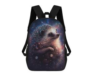 sinyumoney Cosmic Hedgehog Art Print-12 School Bags School Secondary High School College Backpack Travel for Boys/Girls/Teenagers 17inch