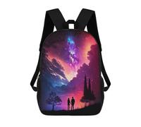 sinyumoney Cosmic Honeymoon Rucksack Daypacks Business Backpack Water Resistant Bookbag for Men/Women 17inch