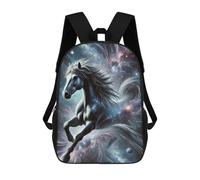 sinyumoney Cosmic Horse Backpack School Bag Travel College Rucksack Backpacks for Campus Outdoor Travel Sports 17inch