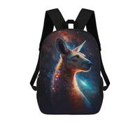 sinyumoney Cosmic Kangaroo Portrait-1 Backpack School Work Business College School for Men, Women & Teenage Boys 17inch