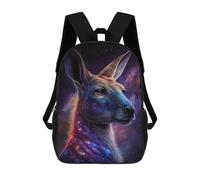 sinyumoney Cosmic Kangaroo Portrait-15 Backpack School Work Business College School for Men, Women & Teenage Boys 17inch
