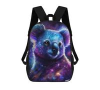 sinyumoney Cosmic Koala Art Print-20 School Backpack Water Resistant Travel Backpack Computer Bag for Men, Women & Teenage Boys 17inch
