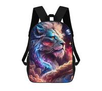 sinyumoney Cosmic Lion Portrait-16 School Backpack Work Business College School for School/Work/Travel 17inch