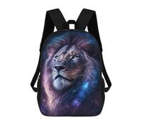 sinyumoney Cosmic Lion Portrait-6 Backpack School Bag Business Durable Laptop Bag for Boys/Girls/Teenagers 17inch