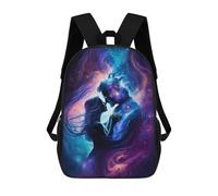 sinyumoney Cosmic Love Romance-3 School Backpack Fashion Stationery Backpack Waterproof Casual Daypacks for Camping Outdoor Adventures And Daily Travel 17inch
