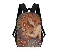 sinyumoney Cosmic Lover Is A Design Inspired in Music And Cosmos, ... 3D Printed Children's School Backpack for Kids High Capacity Travel Rucksacks Book Bags Kids School Bag Back Pack 17inch