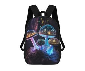 sinyumoney Cosmic Magic Mushroom Backpack School Bag Water Resistant Computer Rucksack for Campus Outdoor Travel Sports 17inch