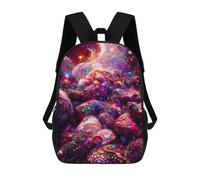 sinyumoney Cosmic Nebula Painting School Backpack Rucksack Casual Daypacks School Work Travel Bag for Campus Outdoor Travel Sports 17inch